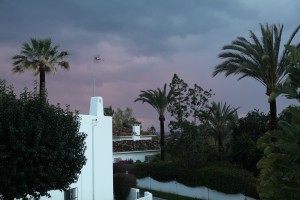 Andalucia storm